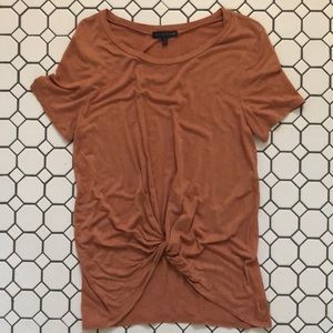 Copper knitted soft tee